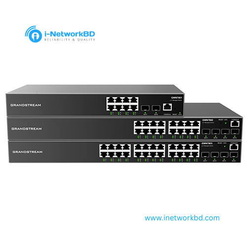 GWN7830 / GWN7831 / GWN7832 Layer 3 Aggregation Network Switches in Bangladesh